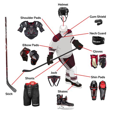 ice hockey shops.